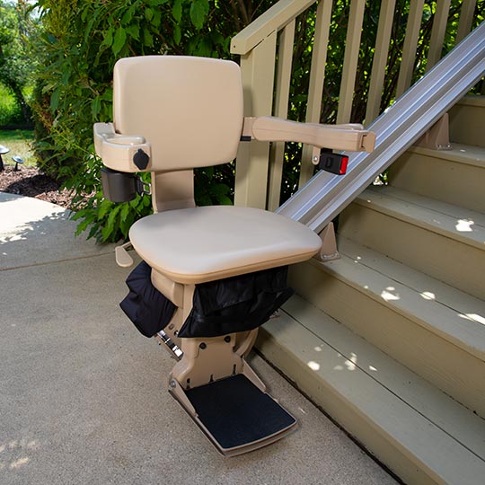 outside chair stairlift